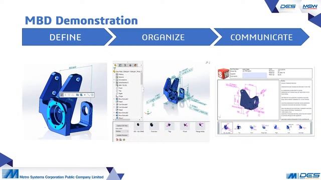 Create 3D Product Manufacturing Information with SOLIDWORKS MBD смотреть онлайн