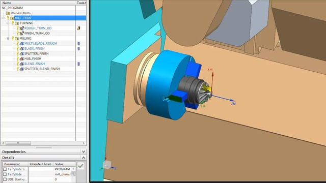 NX CAM | Video Tips - Mill Turn capabilities overiew смотреть онлайн