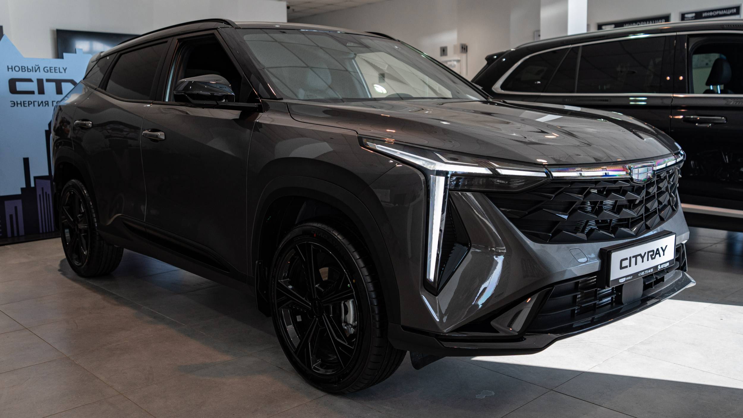 Geely CITYRAY (Flagship Sport) Серый металлик смотреть онлайн