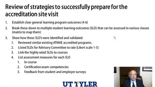 Insights to a Successful ATMAE Accreditation смотреть онлайн