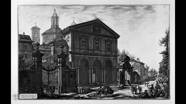 Basilica di San Sebastiano / G.B. Piranesi, Vedute di Roma, 1839 | TUaROMA Aps смотреть онлайн