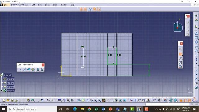 Pieza 4 Catia v5 смотреть онлайн