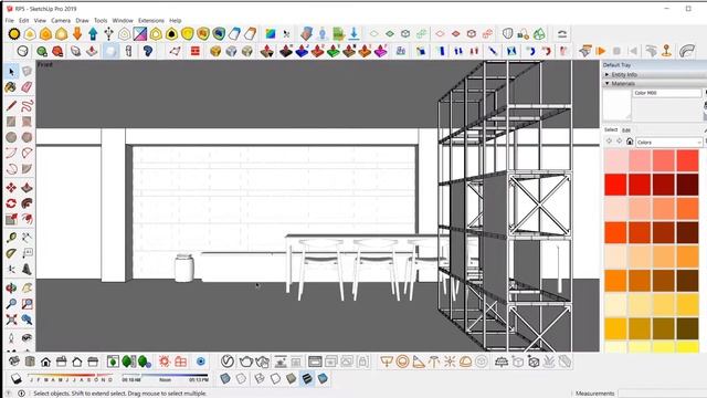 Glyn House | SketchUp & Vray Interior | Render Practice 5 смотреть онлайн