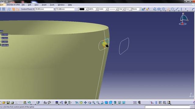 How to make a Cup in Catia V5 | Joker's CAD смотреть онлайн