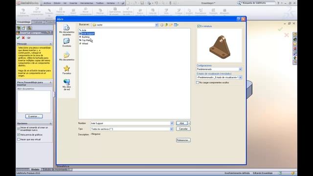 Tutorial Solidworks 2012. Ensamblaje смотреть онлайн