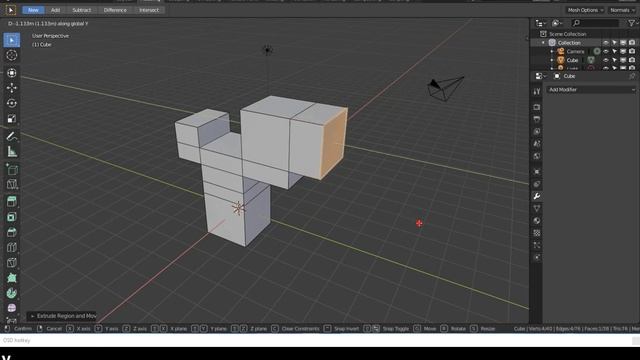 Extruding Vertices Edges and Faces in Blender 2.8 | Beginner to Advanced смотреть онлайн
