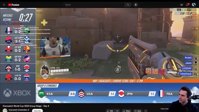 Avast co streams USA vs Japan | OWWC | Group Stage - Day 4 - Match 5 смотреть онлайн