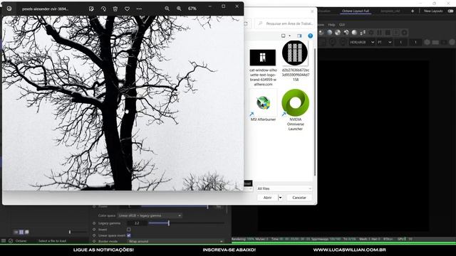 Como criar Gobos no Octane Render - Tutorial Cinema 4D R26 смотреть онлайн