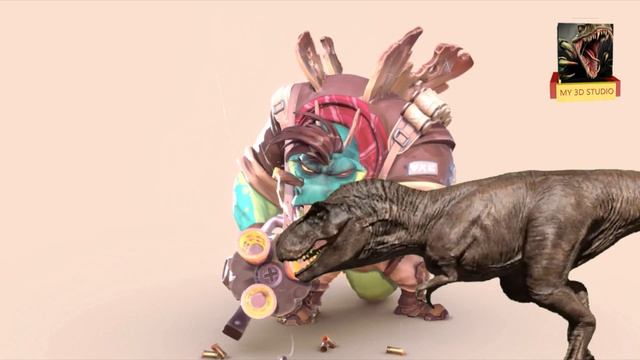 Stego Soldier Game Ready Stylized Character 3D Model | Blender Tutorial | #my3dstudio смотреть онлайн