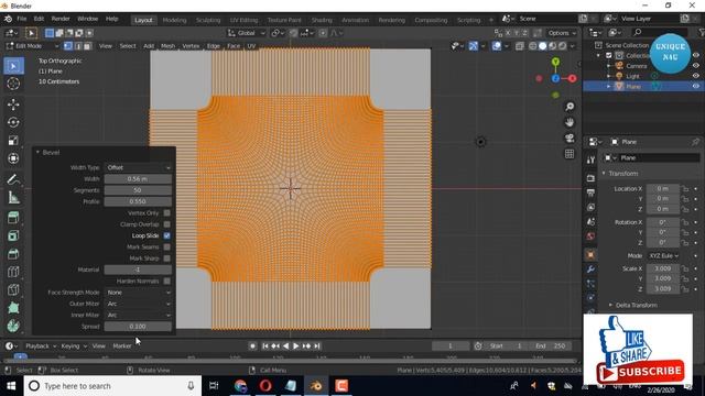 Blender 2.8: Bevel Mesh modifier tool fun beginner tutorial 2020 | Quick Tips & tricks # 13 смотреть онлайн