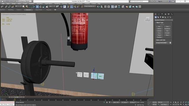 3D Max Tutorial Gym design смотреть онлайн
