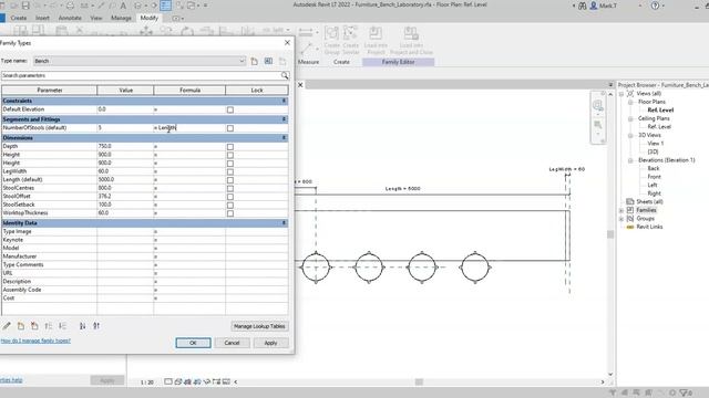 Intro. to Revit Families - Parametric Arrays смотреть онлайн