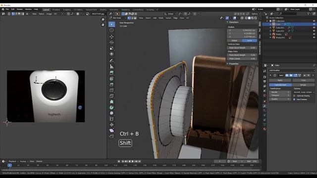 How to create a Speaker in 18min (Product Visualization) | Blender 2.8 смотреть онлайн