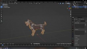 Риггинг персонажа волка в блендере #3 (Rigging a wolf character in blender #3)