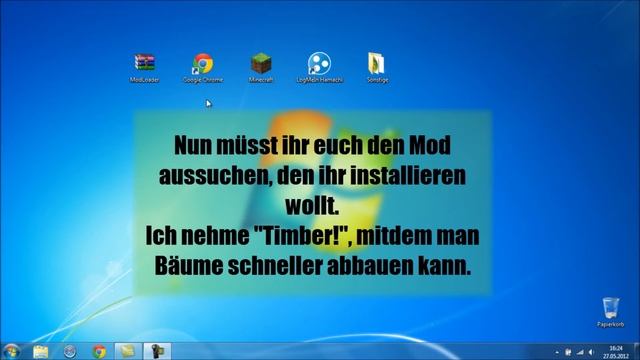 Minecraft 1.2.5 - Mods installieren [mit ModLoader]) {Tutorial#04} смотреть онлайн