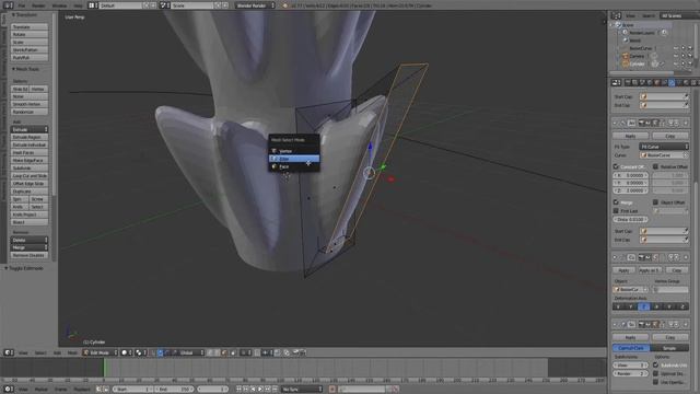 Having Fun with Blender - CURVES AND ARRAYS смотреть онлайн