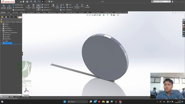 UAS Portable Jig Saw SolidWorks смотреть онлайн