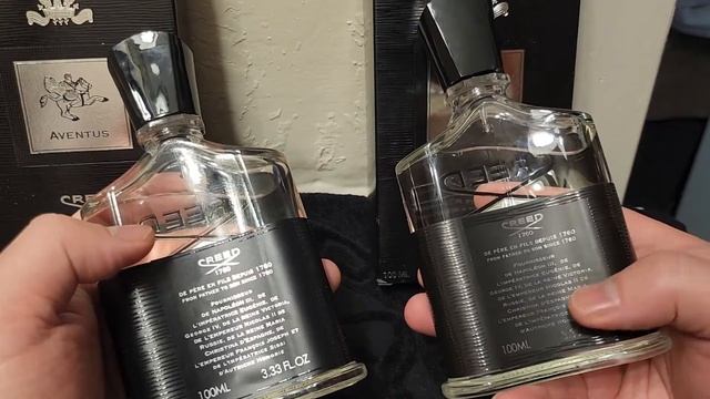 Real Vs Fake Creed Aventus