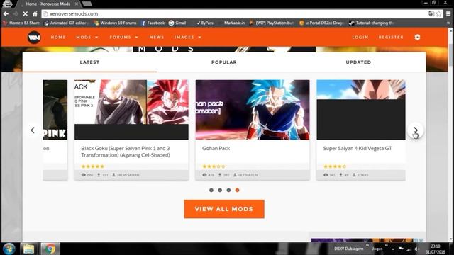 Tutorial - Como instalar MODs no Dragon Ball Xenoverse смотреть онлайн