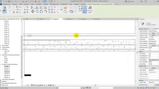 03.Draw beam rebar in revit смотреть онлайн