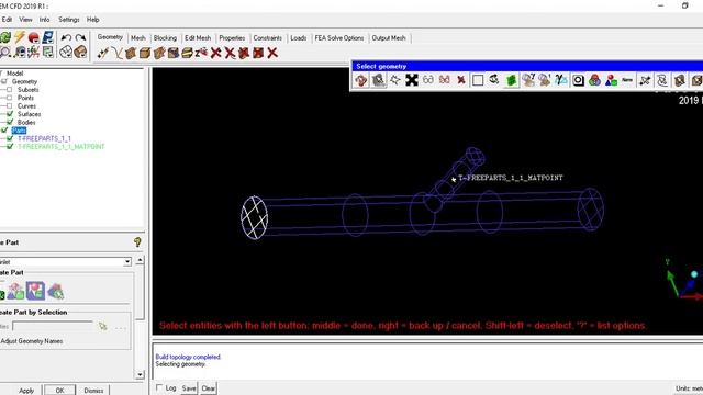 CFD Ansys CFX Mixing Tee Part 1 Prof Yasser смотреть онлайн