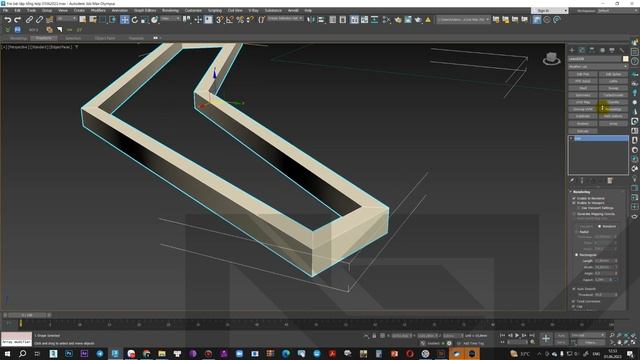 Buổi 3 Phần 1. Copy, Snap, và tìm hiểu về SPLINE và các lệnh liên quan tới spline 3ds Max NSV EDU смотреть онлайн