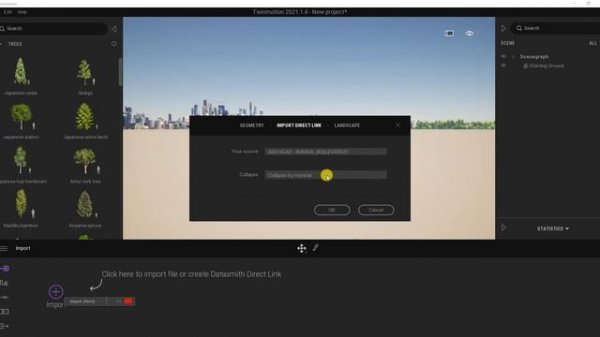 Twinmotion 2021 tutorial - Archicad 25 sync with the new Datasmith Direct Link
