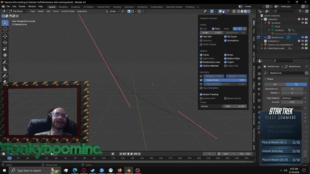 Curve normals in Blender 4.0? Bezier смотреть онлайн