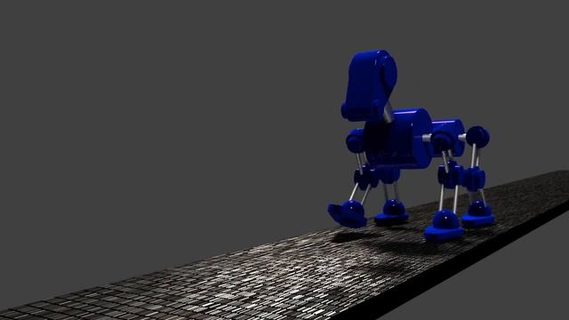 Blender Robot Dog Animation смотреть онлайн