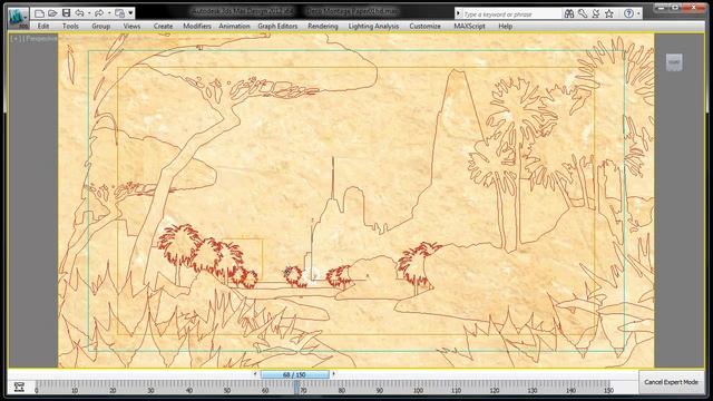 Animated Text in 3ds Max смотреть онлайн
