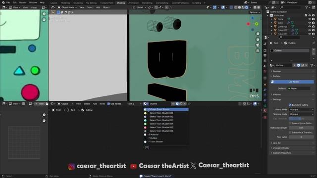 Toon! Course Two: 3D Modelling and Toon Shading BMO in Blender (Beginner tutorial) PART 2 (FINAL) смотреть онлайн