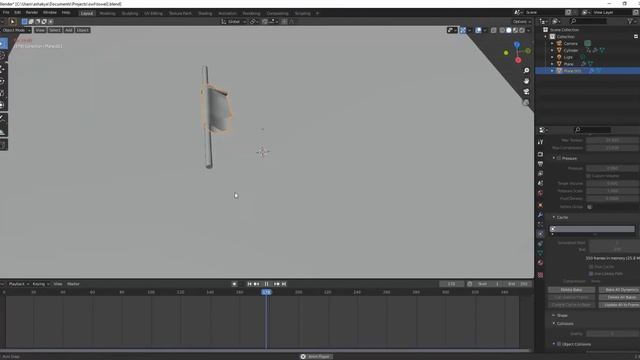 Folding a Towel in Blender | Time-lapse смотреть онлайн