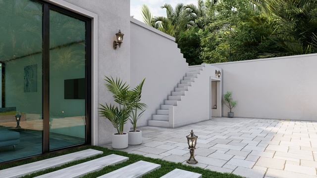 Lumion and 3Ds max villa design смотреть онлайн
