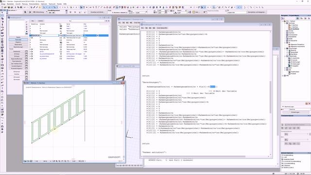 Archicad 19 GDL Einstieg ins GDL Rahmen Element mit Winkelverschiebung zu Parallelogramm 9 смотреть онлайн
