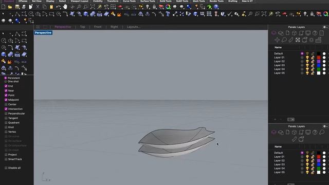 Creating a flower in Rhino 3D (Tutorial) смотреть онлайн