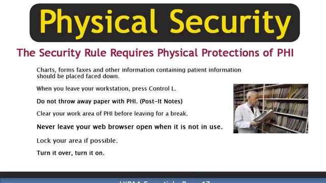 HIPAA Staff Training 2019 смотреть онлайн