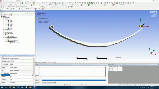 FEM Analysis of Leaf Spring using ANSYS (No Audio) смотреть онлайн