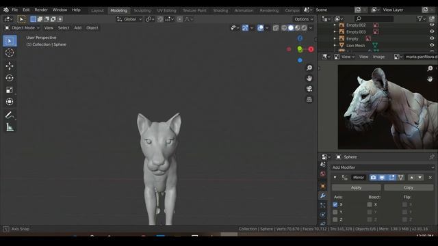 Create A Cartoony Lion In Blender 2.8 | Complete Beginner Tutorial смотреть онлайн