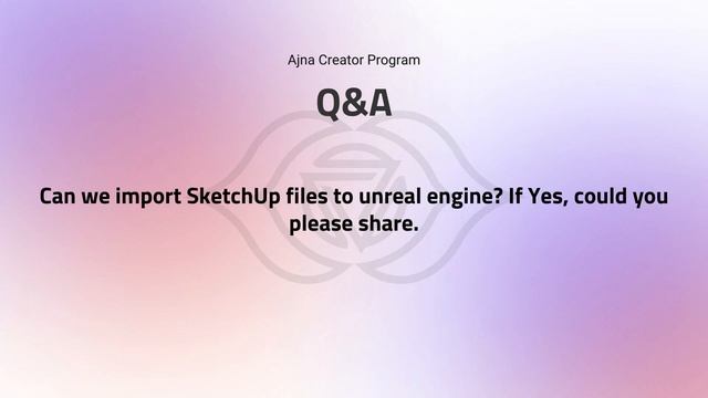 Can we import SketchUp files in Unreal Engine? How to do it? смотреть онлайн
