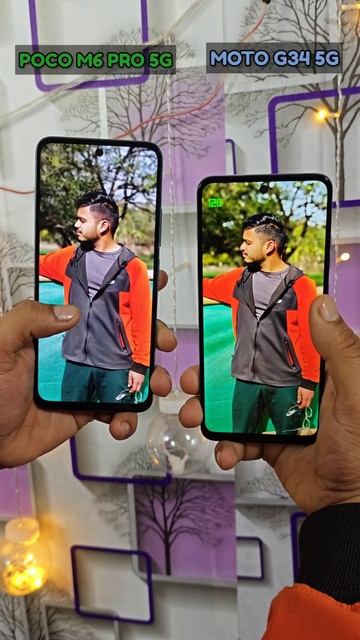 Poco M6 Pro 5G Vs Moto G34 5G Camera Test 📸🔥💯