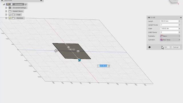 Autodesk Fusion 360 Tutorial.....Application Of "SCUPLT ---Plane" Tool In Autodesk Fusion 360. смотреть онлайн