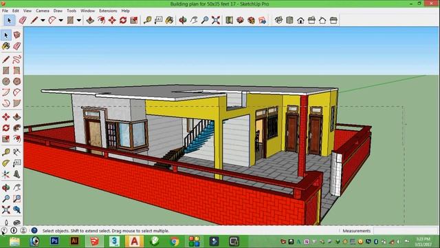 SketchUp Part 22 - How to Make Group.स्केचअप सीखें हिंदी में। смотреть онлайн