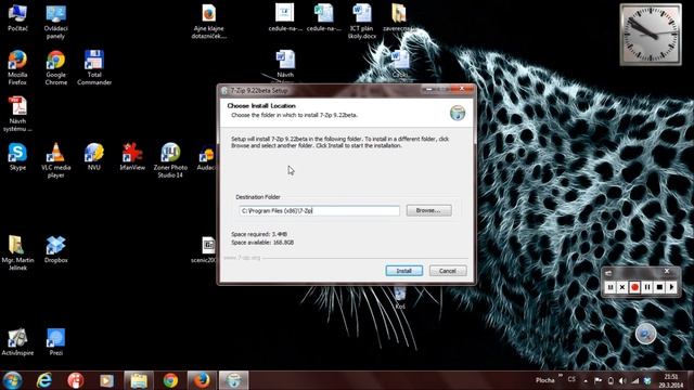 7zip instalace смотреть онлайн