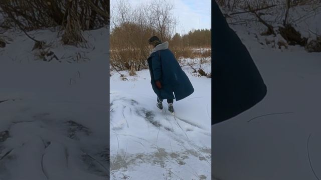 На коньках по старицам Нерской смотреть онлайн