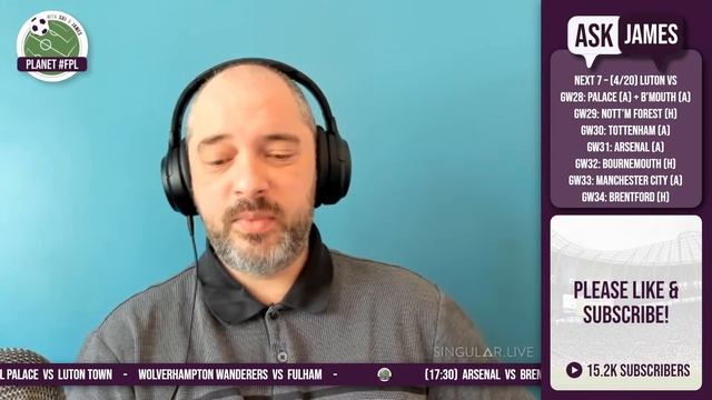 Ask James Live Stream | Friday March 8th | Planet FPL 2023/24 смотреть онлайн