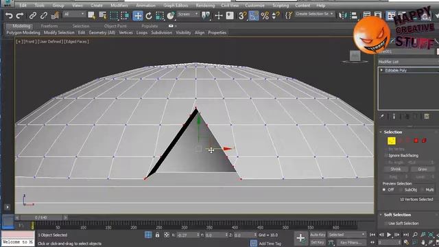 Powerpuff girls 3D step 11 - modelling Buttecup's hair part 2 - 3DS Max смотреть онлайн