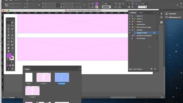 InDesign anglais avril 2022 part 345 formation pro 2019 Adobe une grille de mise en page facile смотреть онлайн