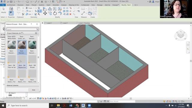 Revit - Splitting and Painting Walls смотреть онлайн