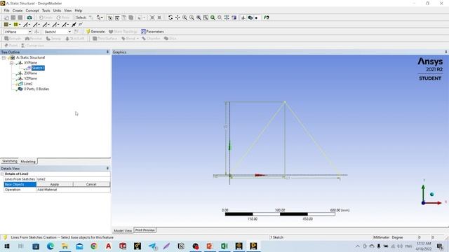 7. Course ansys basics | Static analysis| FEA | 2D Truss смотреть онлайн