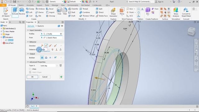 Inventor 2020 | Radial Engine | Front Cam Disc | Vol. 22 смотреть онлайн